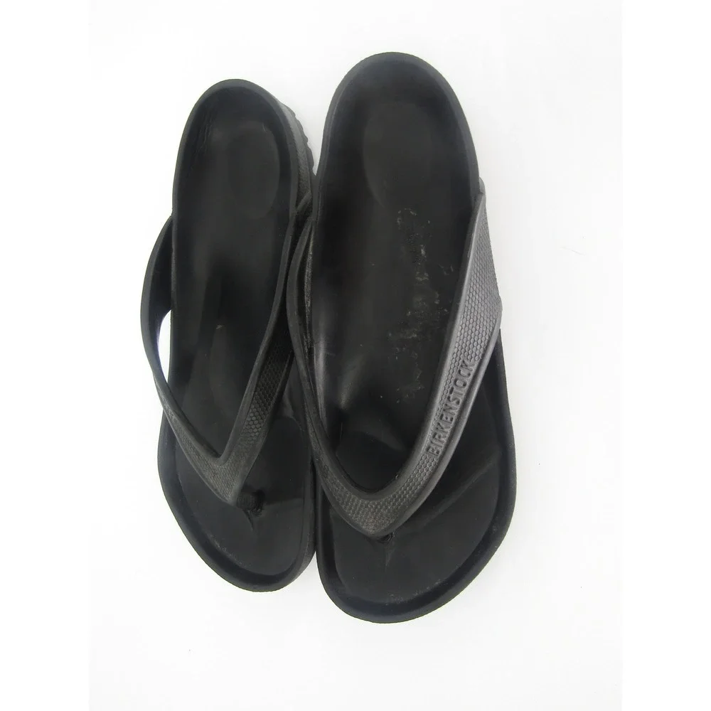 Birkenstock Honolulu Flip Flop Womens 11 Black EVA Waterproof Beach Outdoor Pool